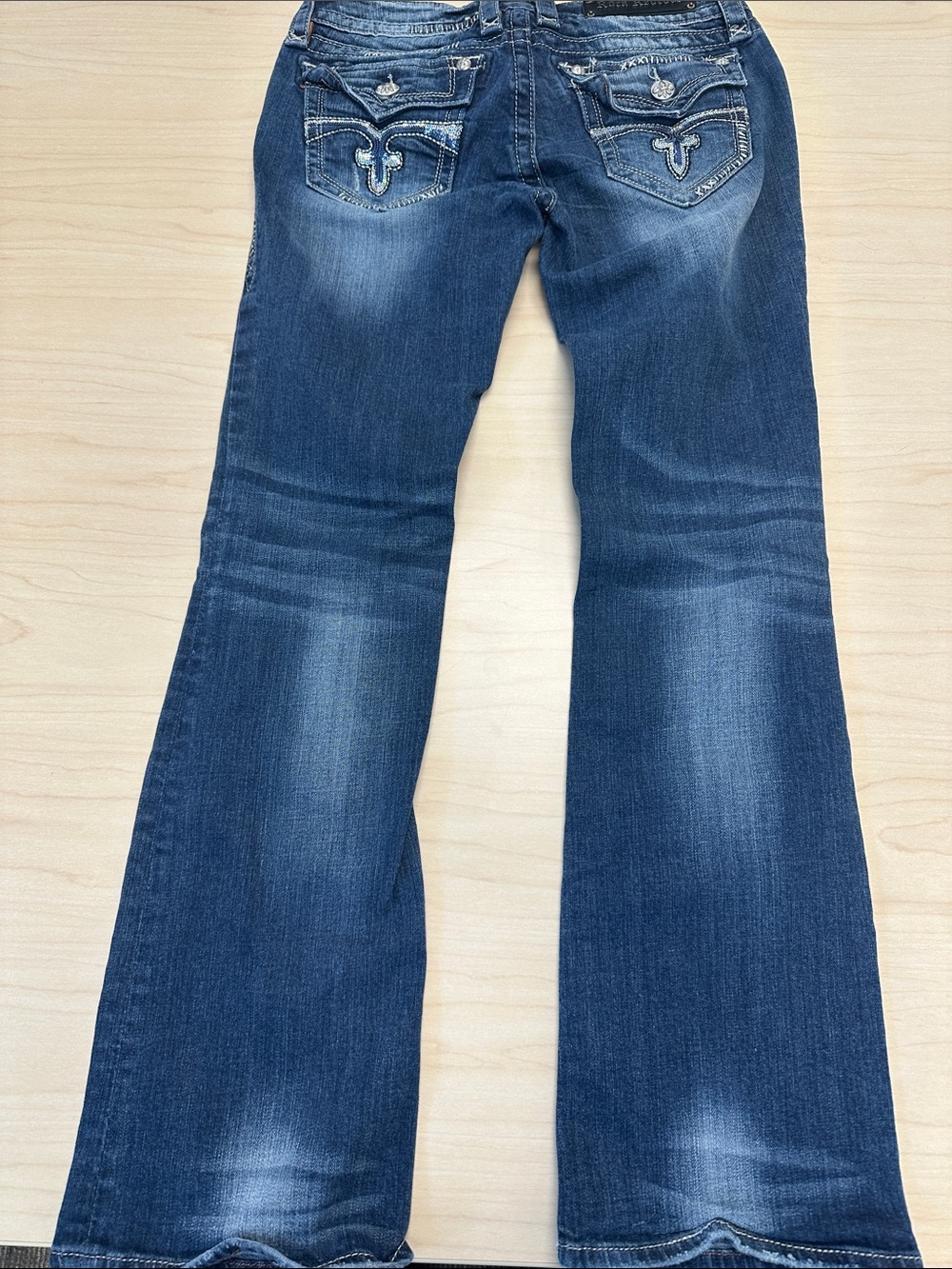 Rock Revival Celine Bootcut Women's Dark Blue jeans size 28 - Picture 11 of 11